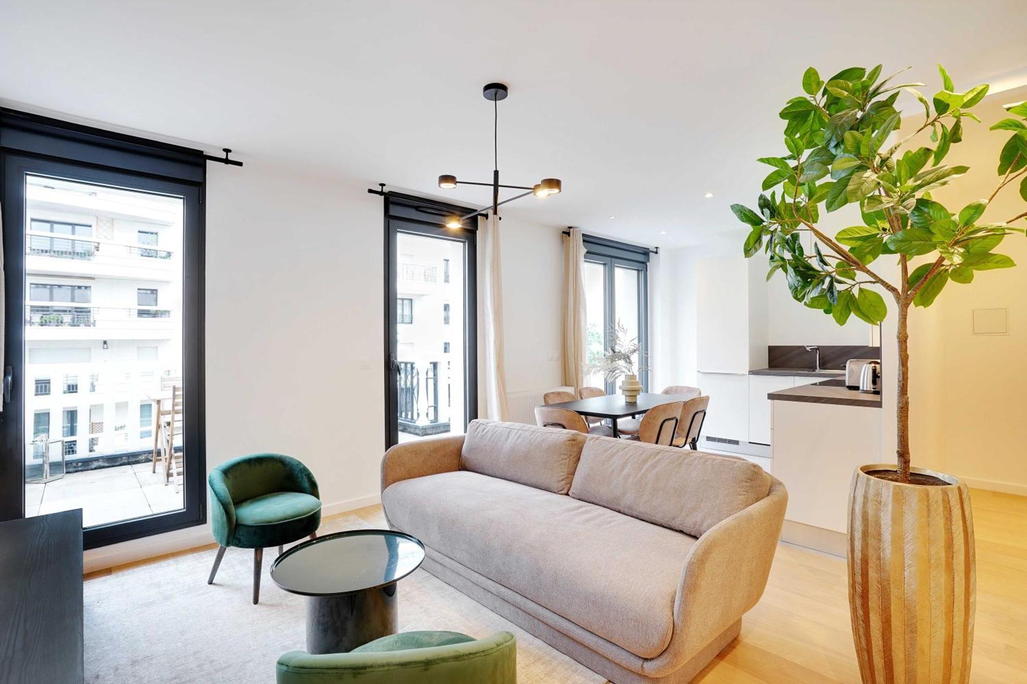 Raffinement Et Confort Dans Cette Residence A Levallois-Perret Ngoại thất bức ảnh